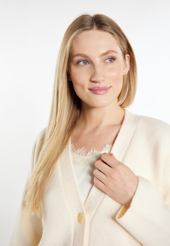 DreiMaster Klassik Knit Cardigan 'Casnagie' in White