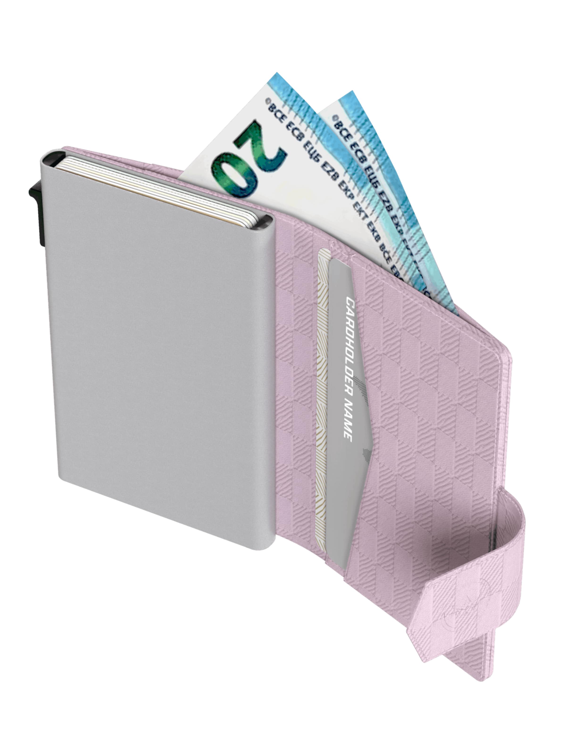 Prowallet Portemonnaie 'Pasjeshouder Plus Panel'‌‌‌‌‌‌‌ in Lila