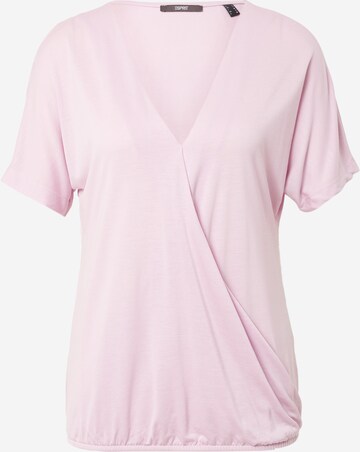 ESPRIT T-shirt i lila: framsida