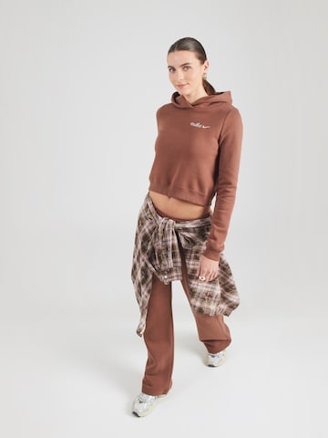 Nike Sportswear Tréning póló 'Phoenix Fleece' - barna