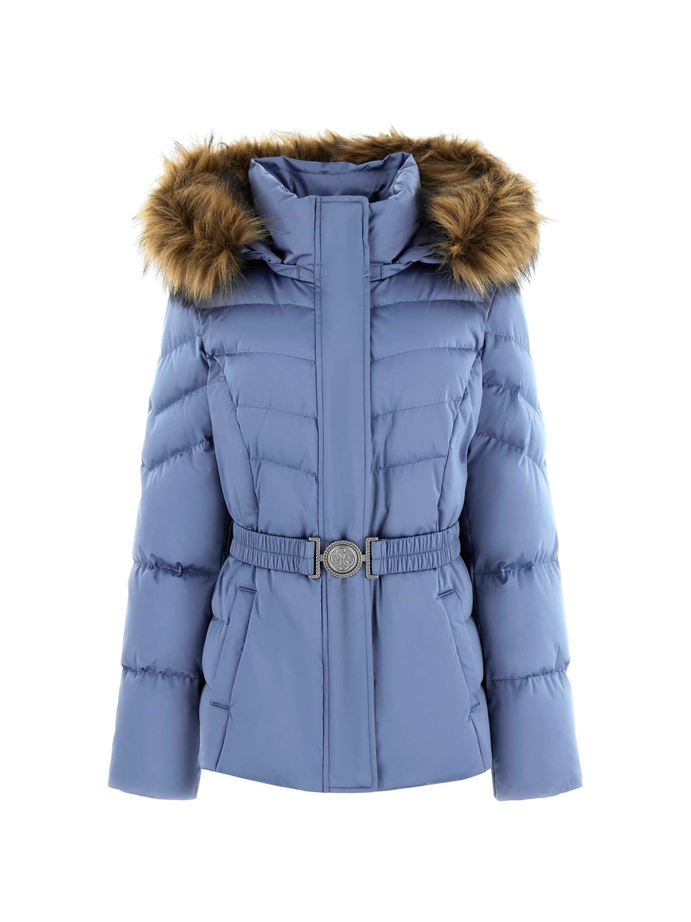 GUESS Winterjacke in Blau: Vorderseite