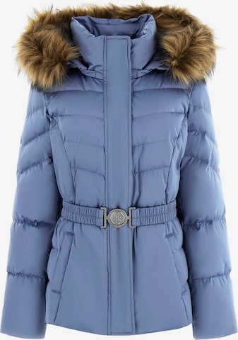 GUESS Winterjacke in Blau: Vorderseite