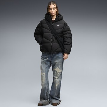 PUMA Winterjacke in Schwarz