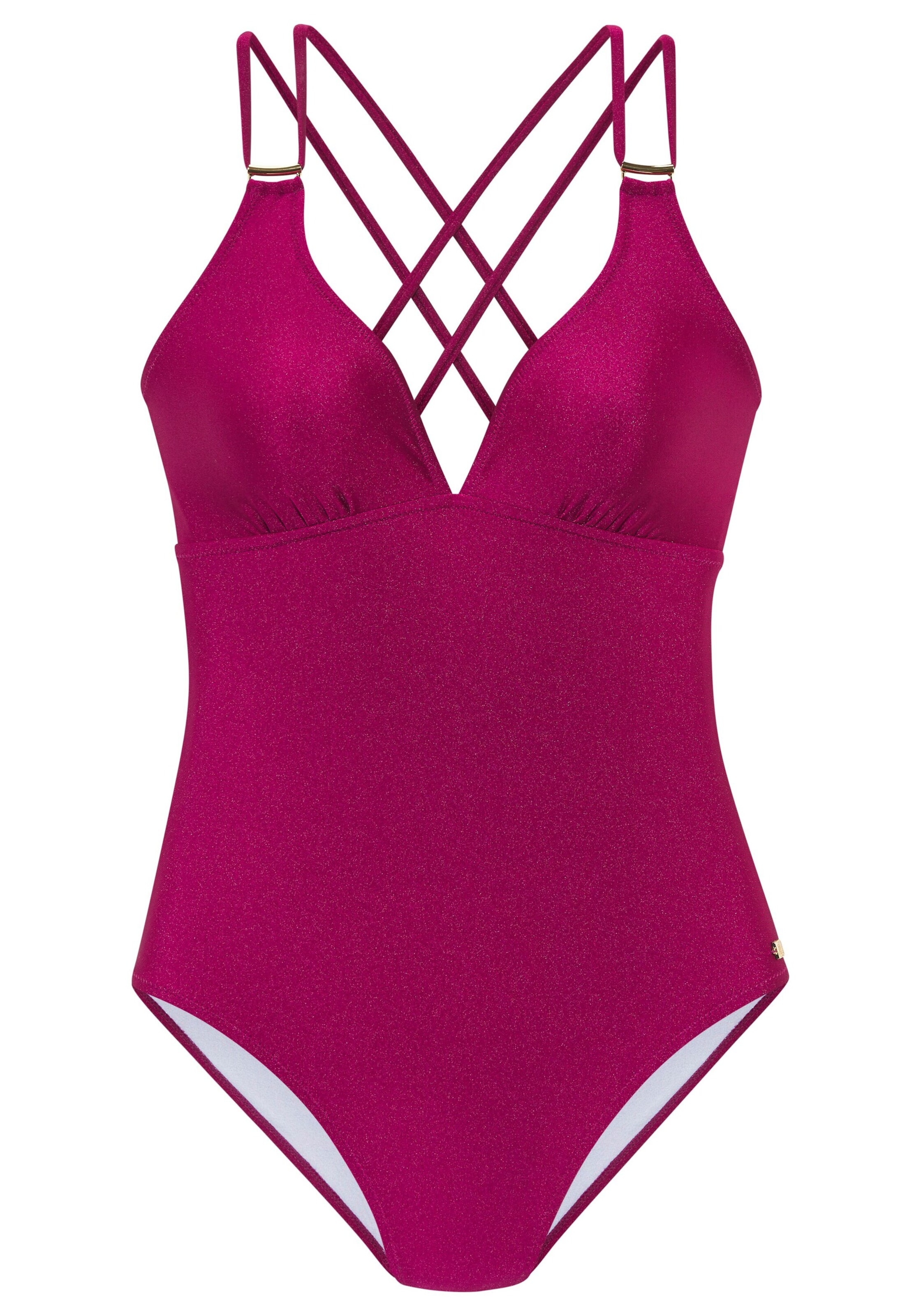 Maillot de bain JETTE en violet : devant