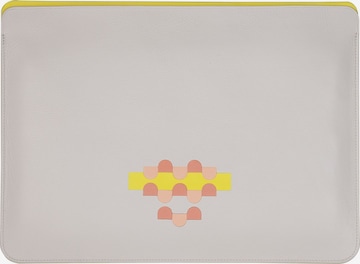 DuDu Laptoptasche in Beige: Vorderseite