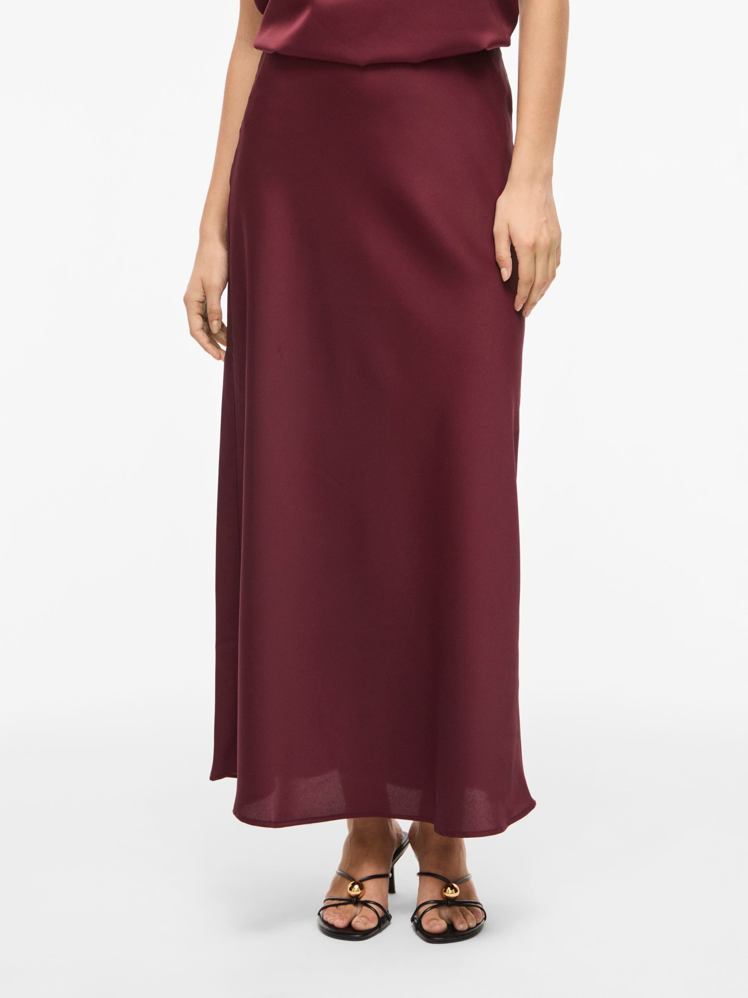 VILA Rok 'VIEllette' in Rood