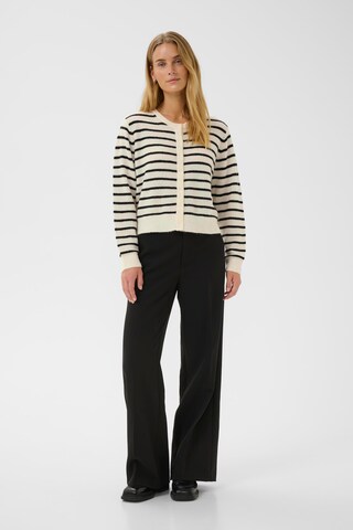 Part Two Gebreid vest 'Linika' in Beige: voorkant