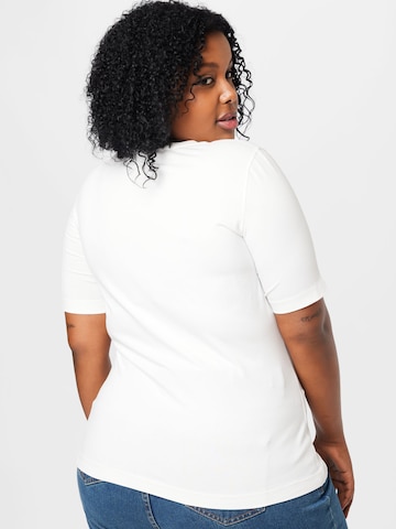 Persona by Marina Rinaldi - Camiseta 'VALIDO' en blanco