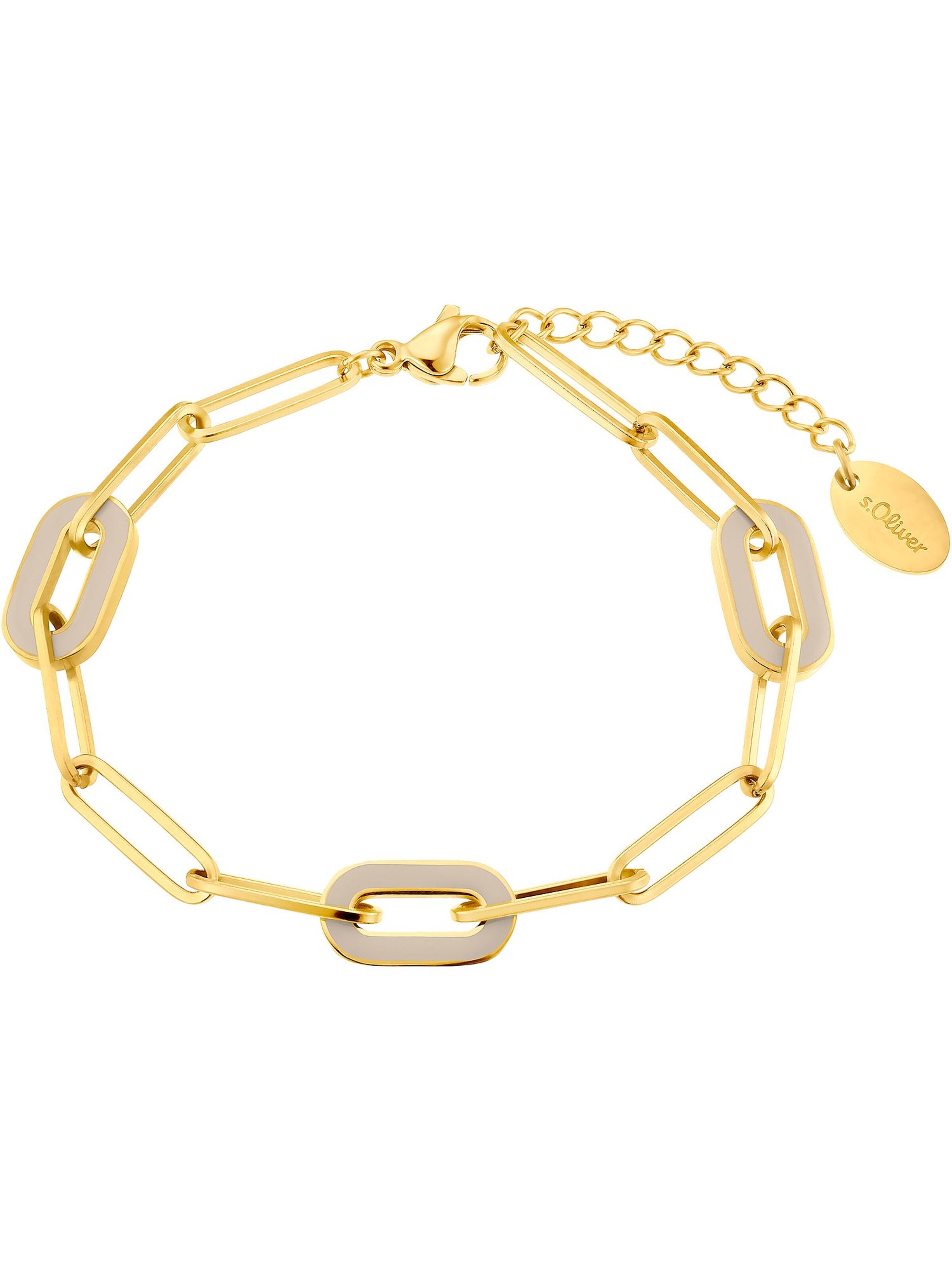 s.Oliver Armband in Gold: Vorderseite