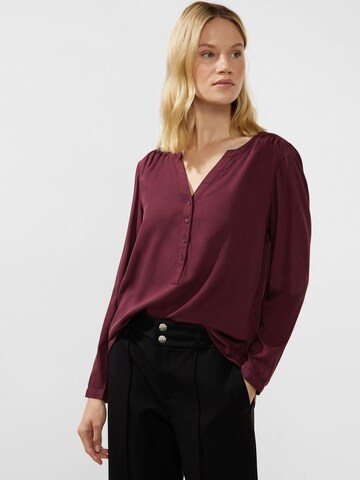 STREET ONE Blouse 'Bamika' in Lila: voorkant