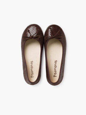 Ballerina di Pisamonas in marrone