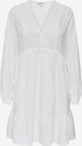 ONLY Šaty 'ONLHARVEY' - Biela: predná strana