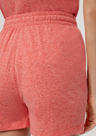 s.Oliver Štandardný strih Nohavice - Oranžová