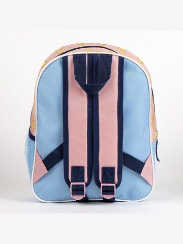 Bluey Rugzak 'Bluey en Bingo Rugzak Kind – 3D Schooltas 31 cm – Sterrenprint – Kleuters 3-6 jaar' in Beige