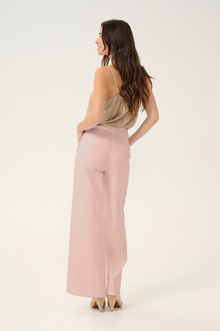Loosefit Jean 'Visti' Cream en rose