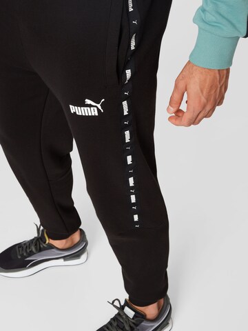 Regular Pantalon de sport PUMA en noir