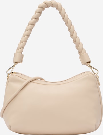 Seidenfelt Manufaktur Shoulder Bag 'Ikast' in Beige: front