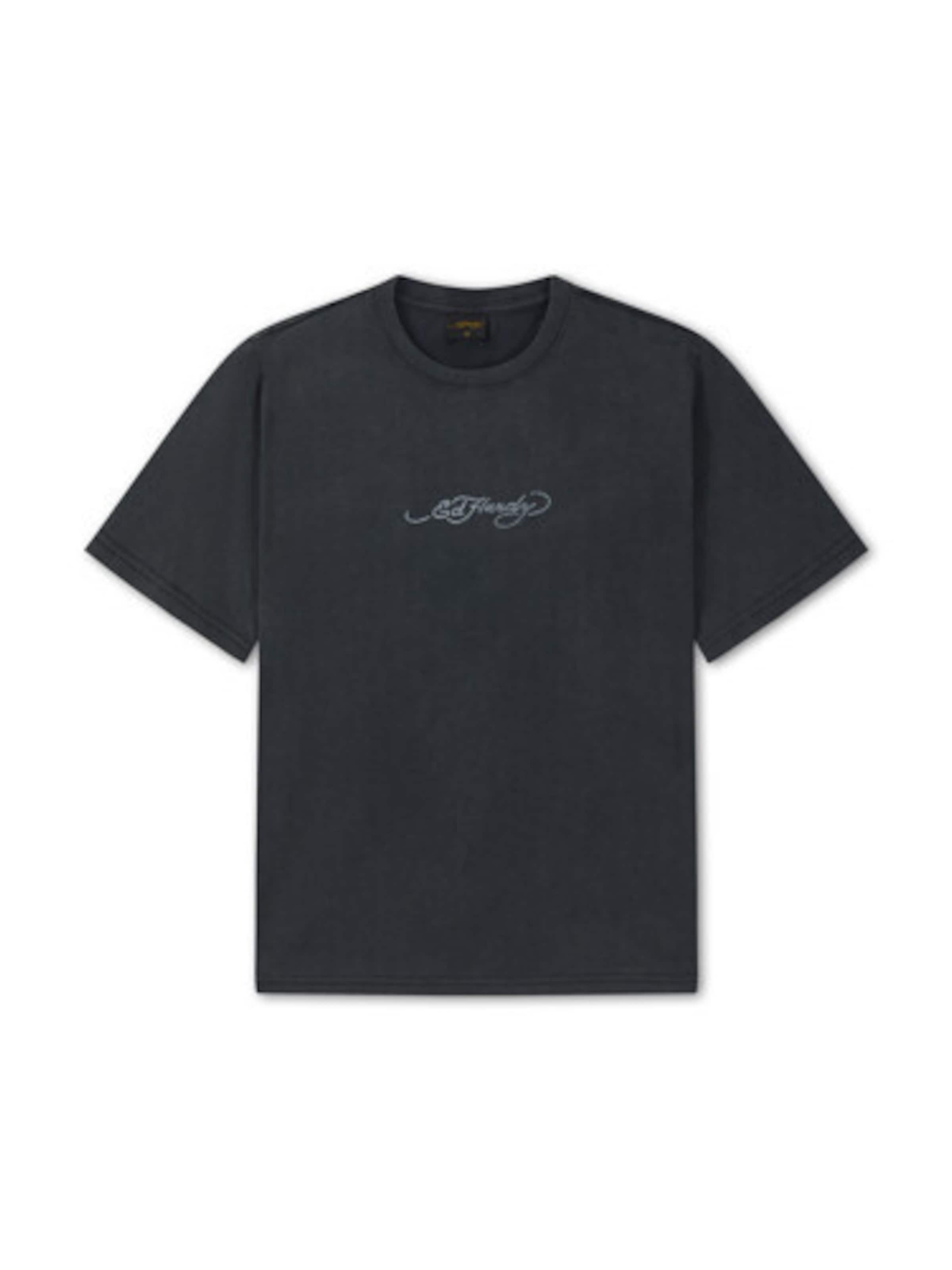 Ed Hardy Μπλουζάκι 'Dragon Panther' σε μαύρο: μπροστά