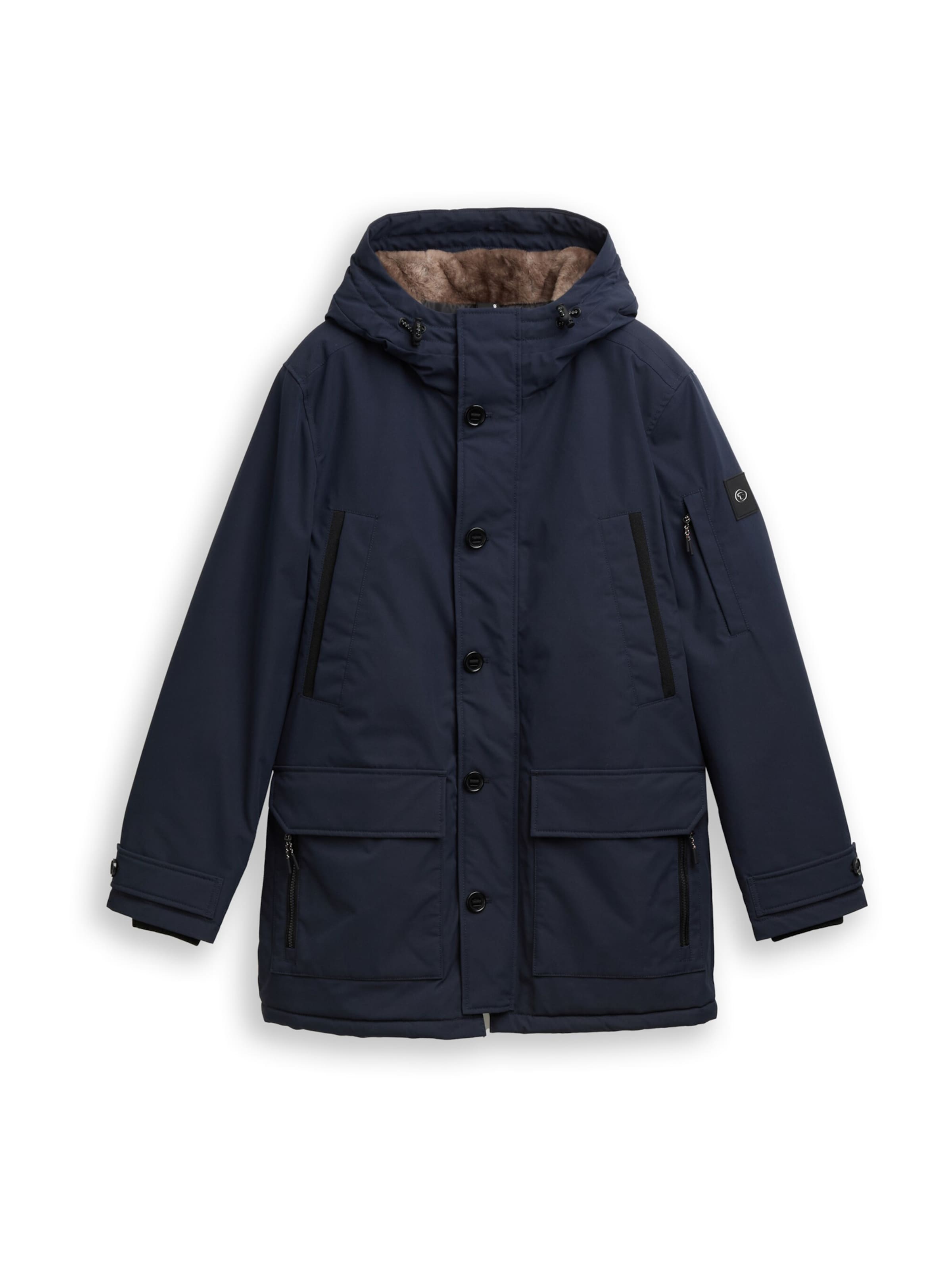 TOM TAILOR Winterparka in Blau: Vorderseite