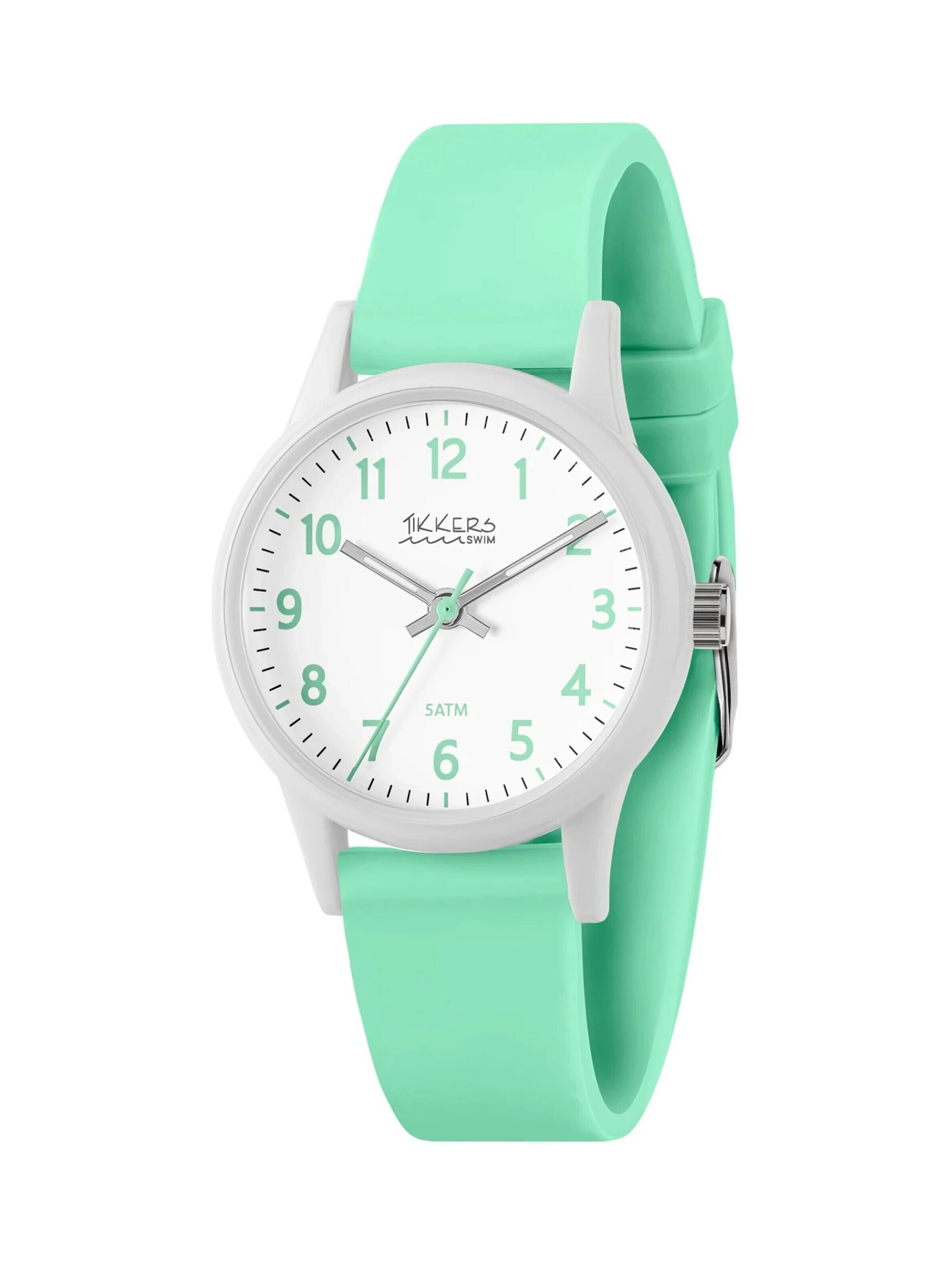 Tikkers Watch in Green: front