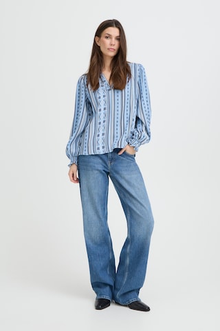 Pulz Blouse 'Alexis' in Blauw