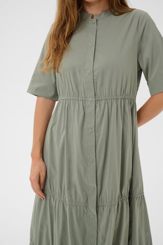 CULTURE - Vestidos camiseiros 'CUBreathe Antoinett' em verde