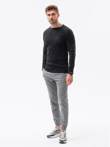 Ombre Shirt 'L137' in Schwarz