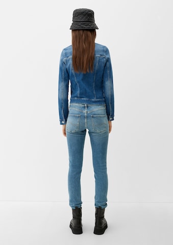 Coupe slim Jean QS en bleu