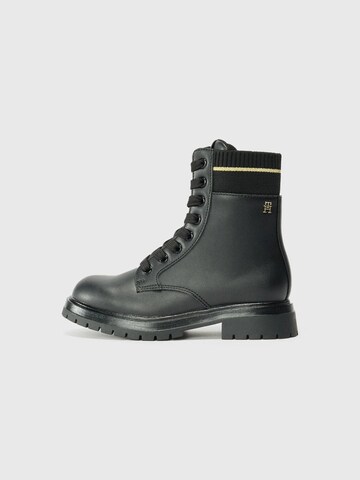 TOMMY HILFIGER Stiefel 'Elastic' in Schwarz