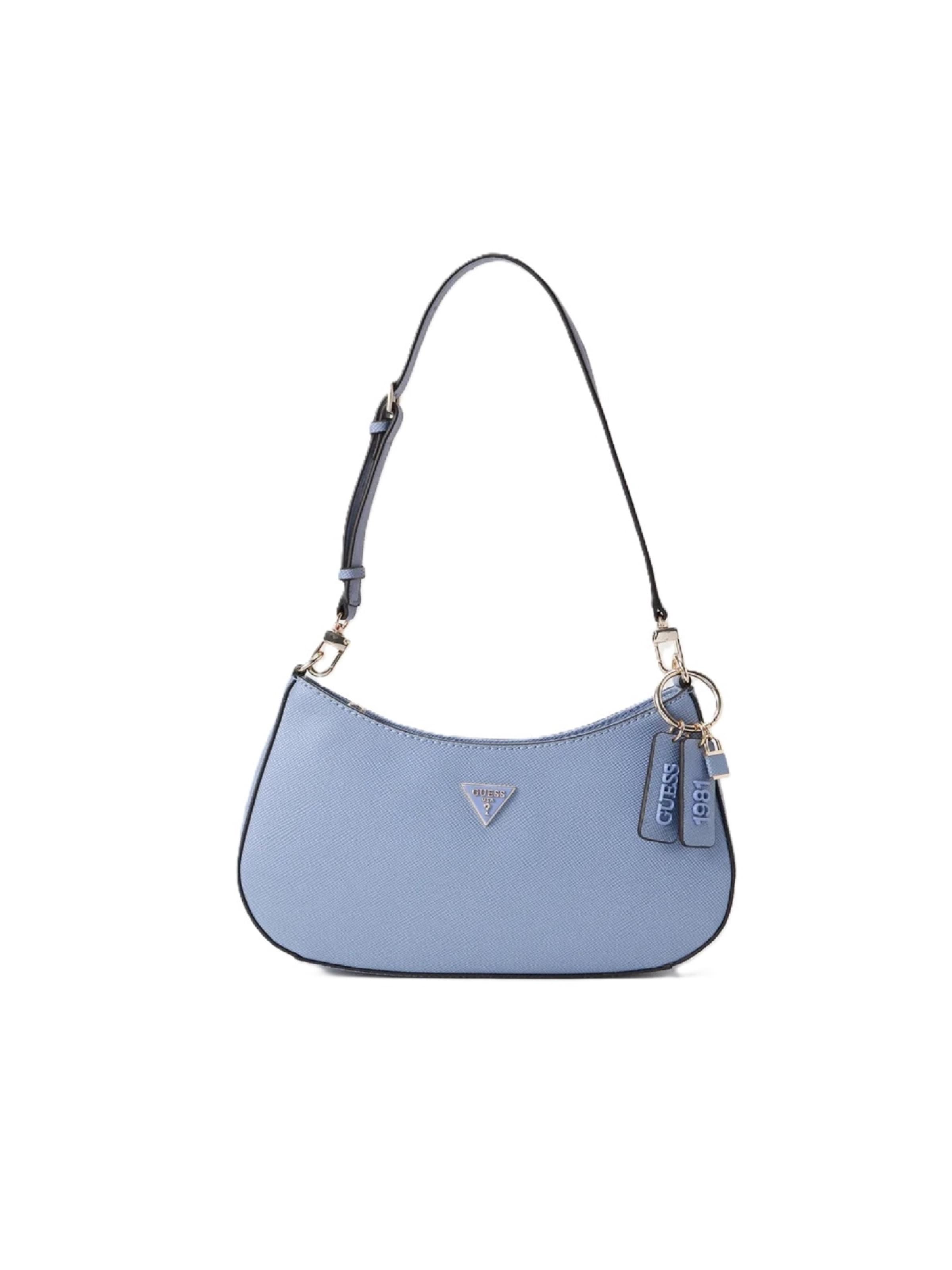 Borsa a spalla 'Guess noelle II' di GUESS in blu: frontale