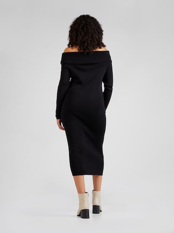 Guido Maria Kretschmer Curvy - Vestido 'Merle' en negro: atrás