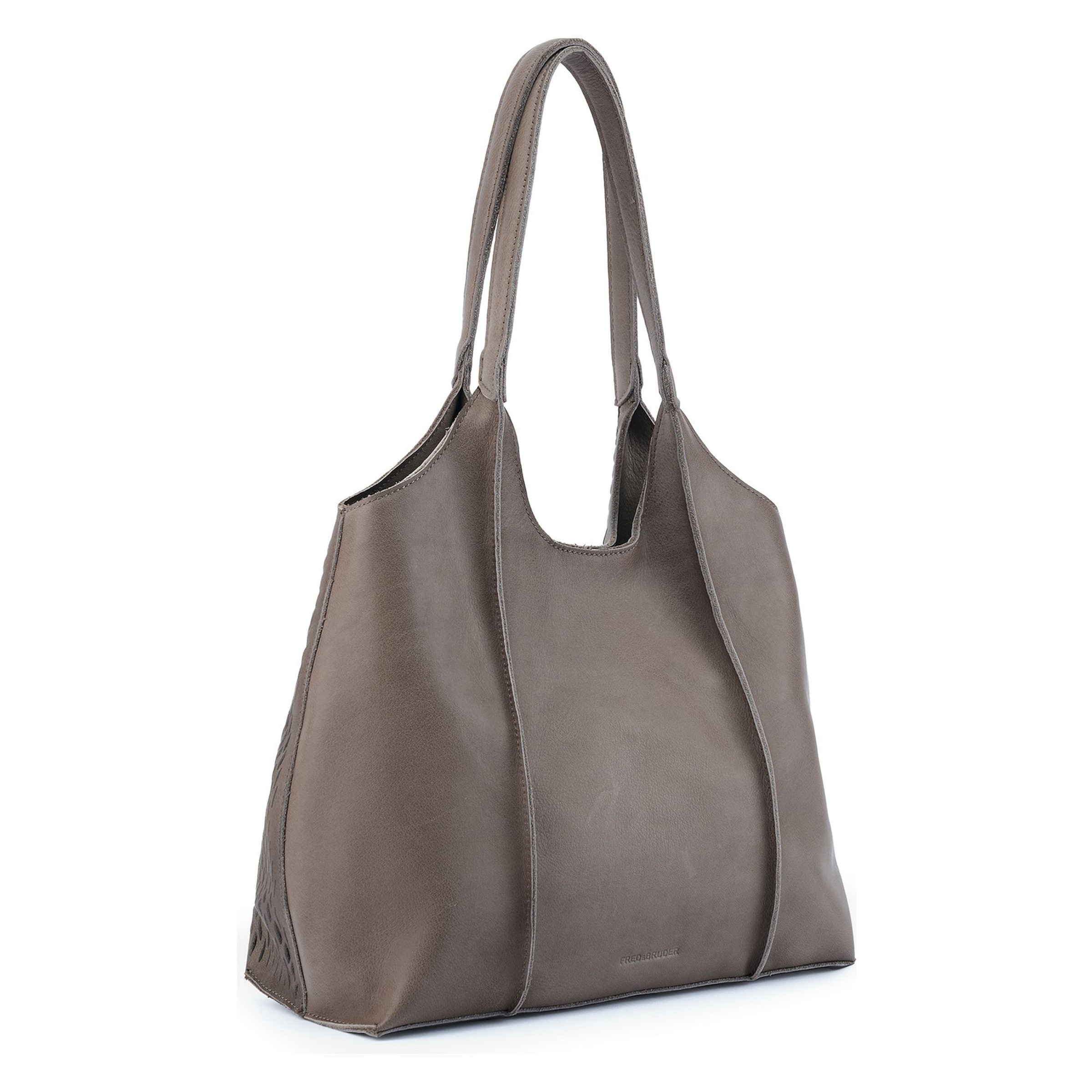 FREDsBRUDER Schoudertas 'Soft Cut' in Bruin