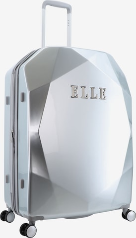 ELLE Koffer-Set 'ELLE' in Silber