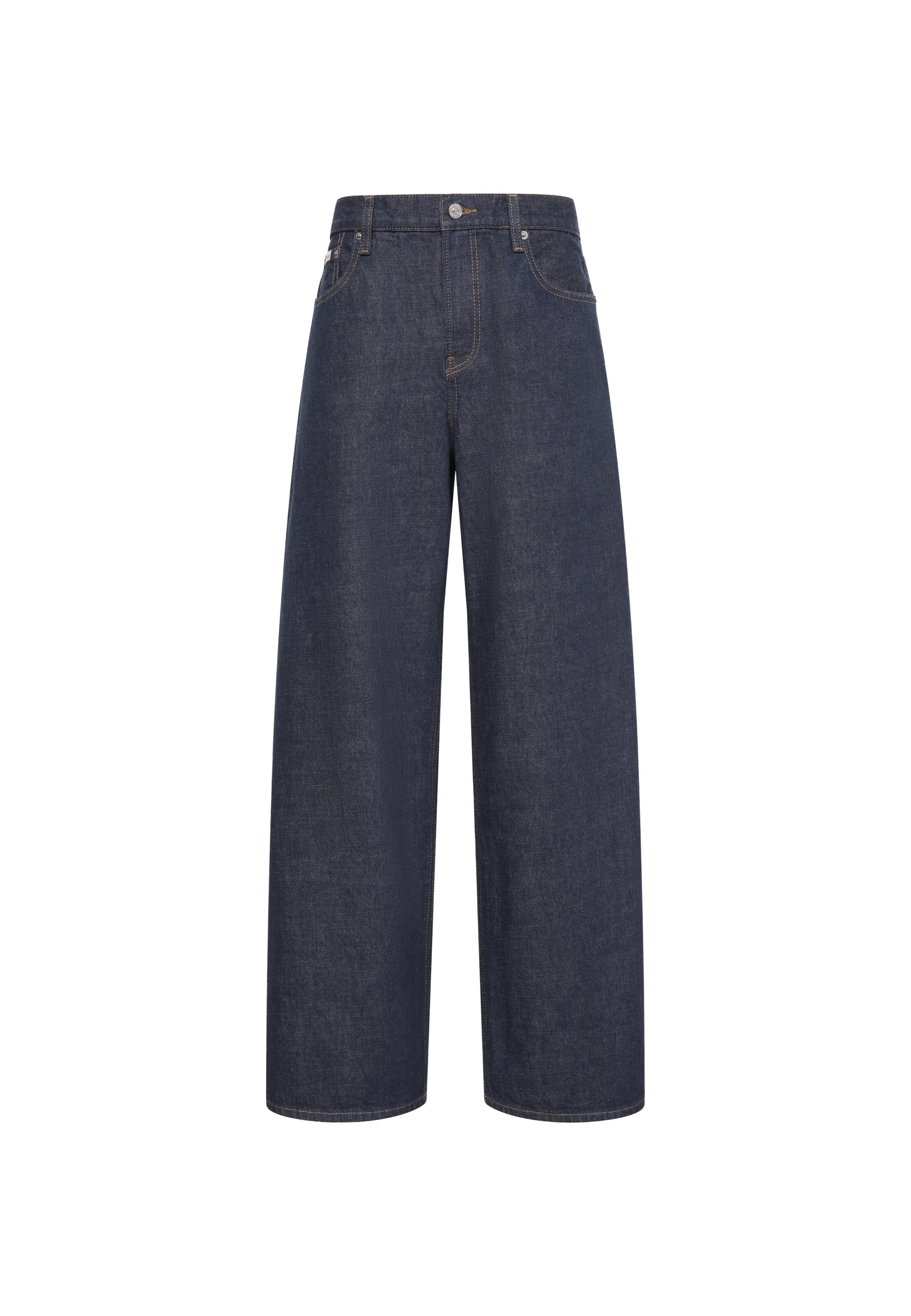 Calvin Klein Jeans Baggy Džínsy - Modrá: predná strana