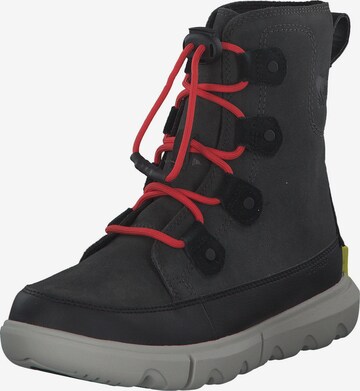 Bottes 'Explorer Lace WP 2020621' SOREL en noir : devant