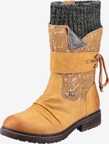 RIEKER Boots in Yellow: front