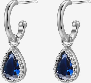 Hey Happiness Oorbellen 'September Birthstone' in Zilver: voorkant