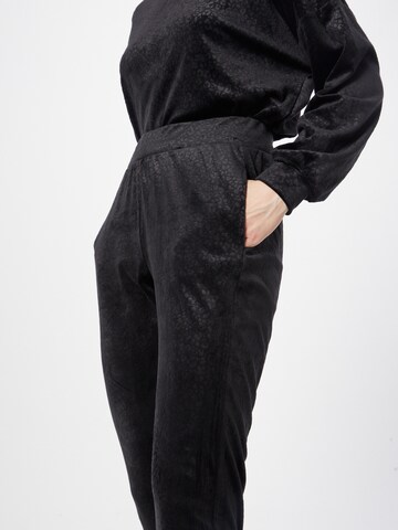 Hunkemöller Zwężany krój Spodnie w kolorze czarny