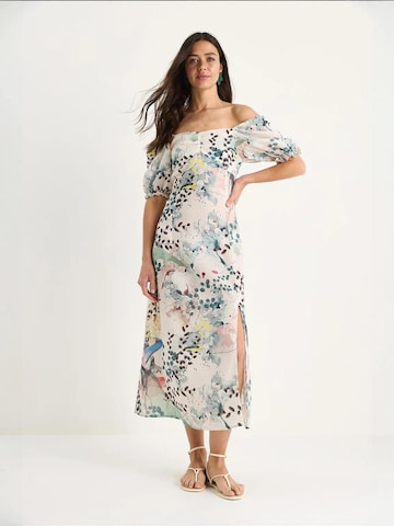 Bianco Lucci Jurk in Wit