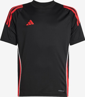 ADIDAS PERFORMANCE - Camiseta funcional 'Tiro 24' en negro: frente