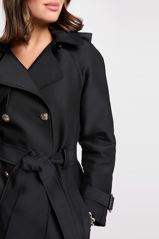 Manteau mi-saison '261-GALON' Morgan en noir