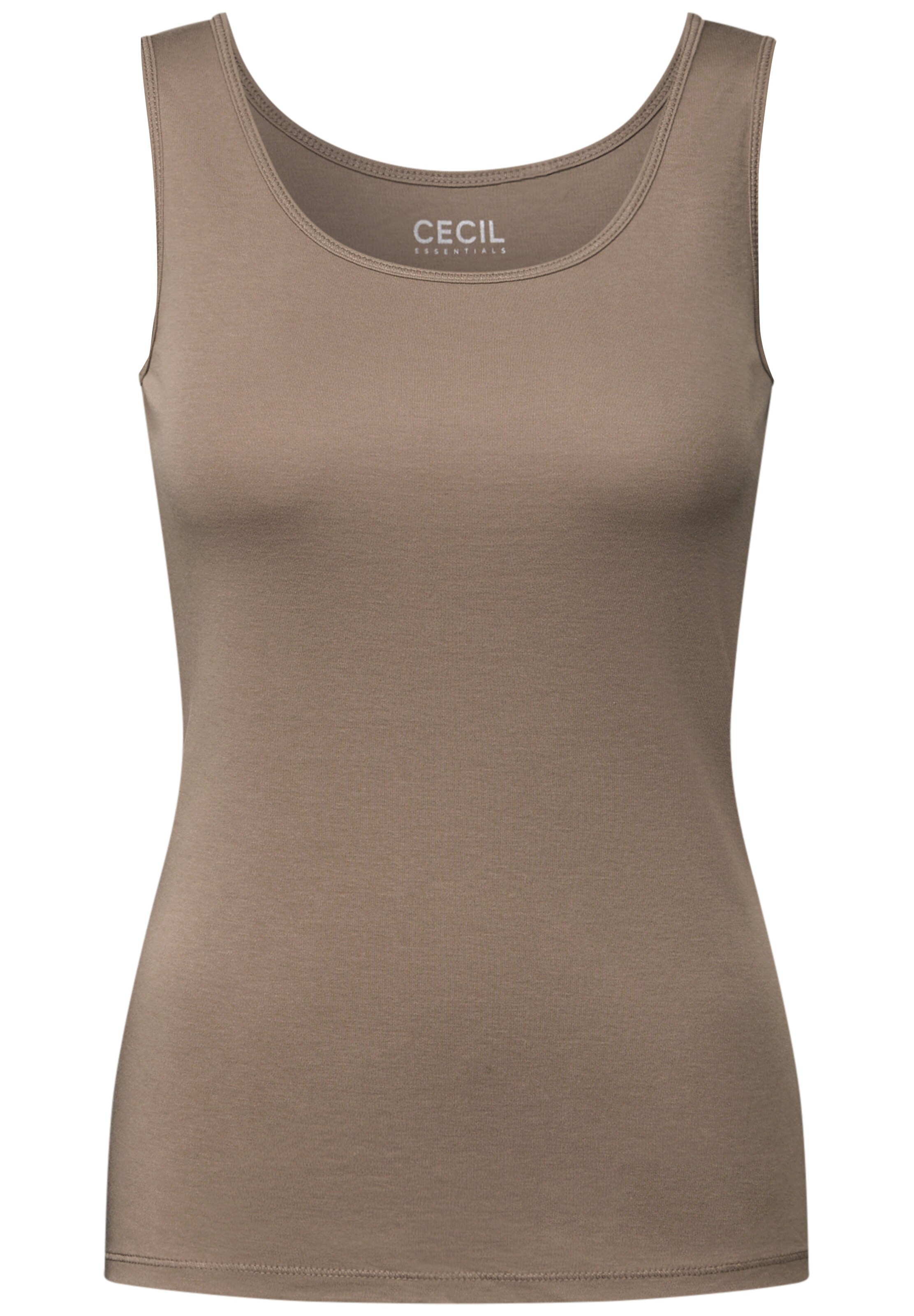 CECIL Top in Brown: front