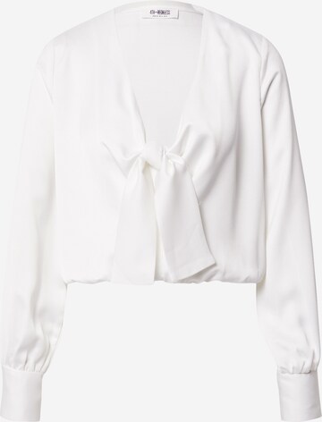 4th & Reckless Blouse 'LUPE' in Wit: voorkant