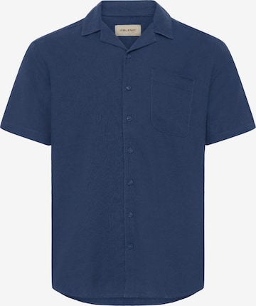 BLEND Regular Fit Leinenhemd ' BHLinas ' in Blau: Vorderseite