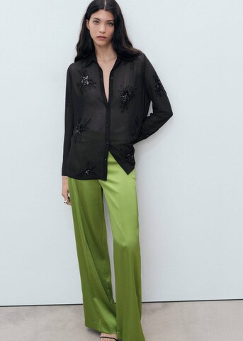 MANGO Bluse 'Flora-a' in Schwarz