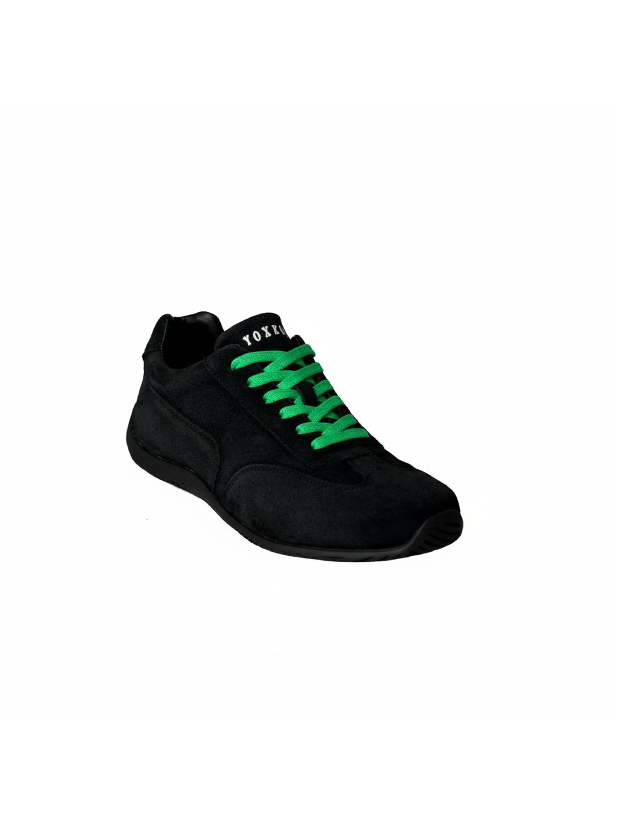 Yoxeone Snøresko 'Fangio Shoes' i sort: forside