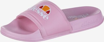 ELLESSE Beach & Pool Shoes 'Filippo' in Pink: front