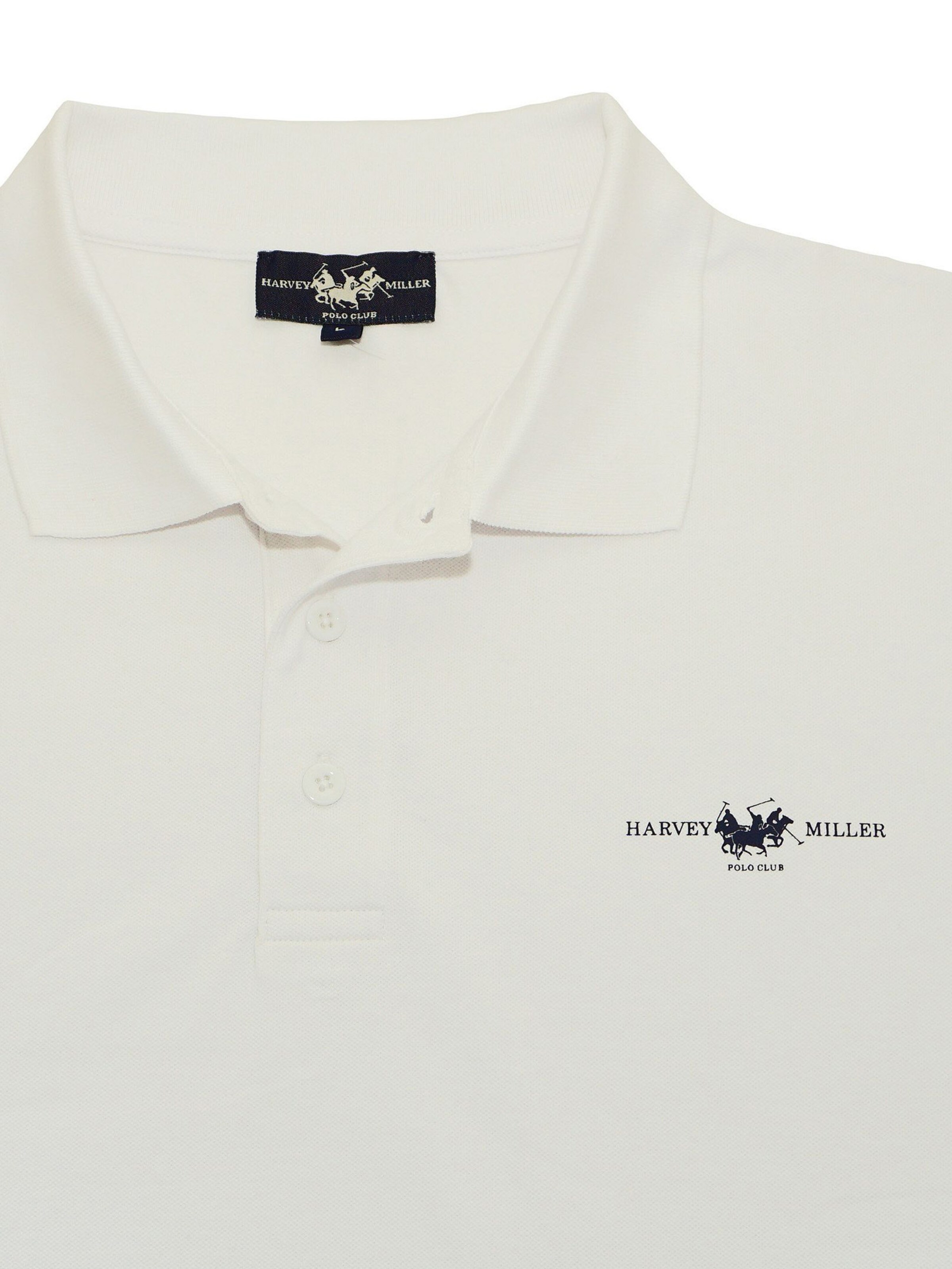 T-Shirt HARVEY MILLER en blanc
