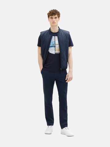 TOM TAILOR T-Shirt in Blau