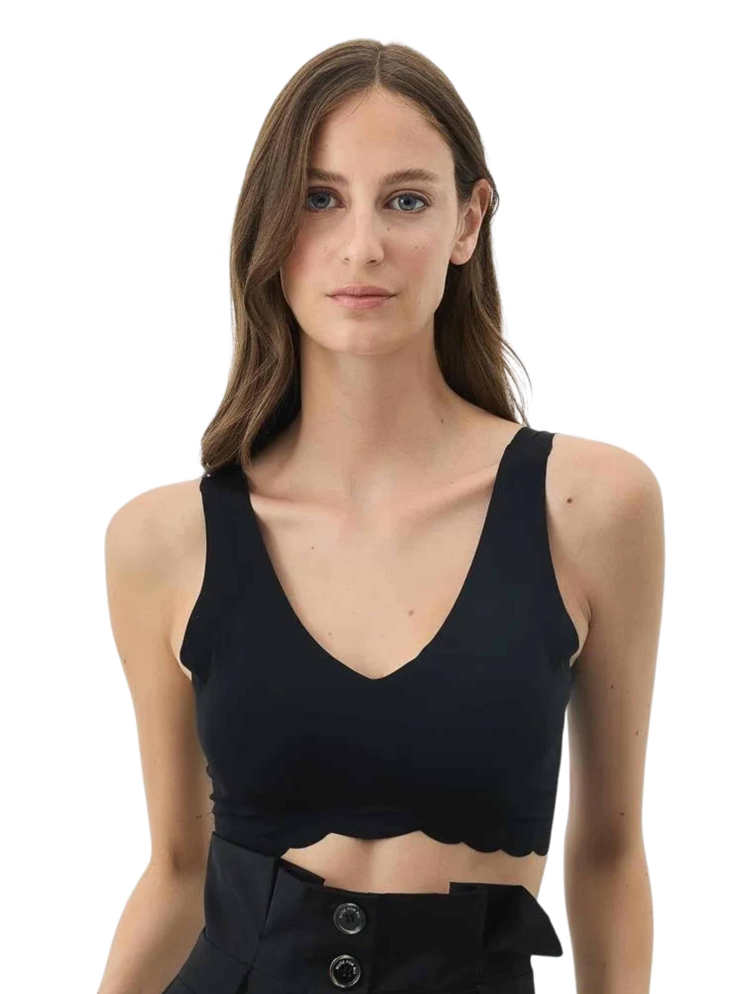 C&City Bustier BH in Schwarz: Vorderseite